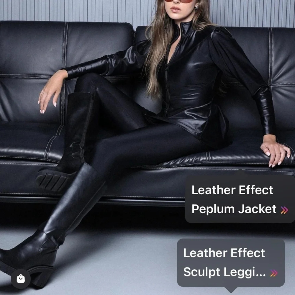 RHAIKA LONDON SCULPT LX SHINE LEGGINGS